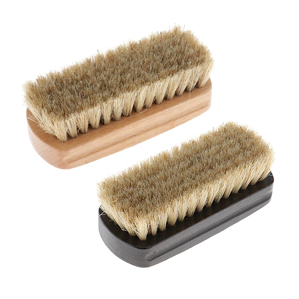 Wooden Shoe Shine Brush Cleane - Shoe Brush ulasan dan harga