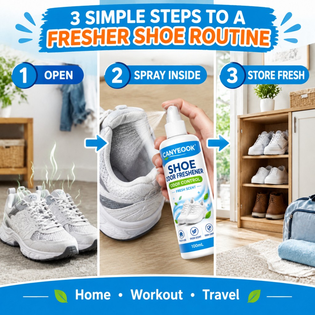 CANYEOOK Shoe Deodorant Spray  - Sneaker Care Spray ulasan dan harga